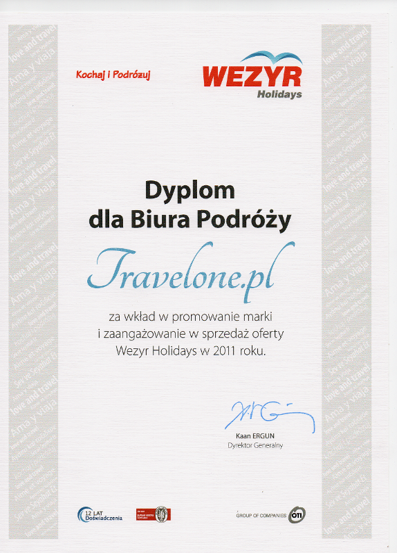 Wezyr Holidays Biuro Podróży Wakacje Z Grupą Travelonepl