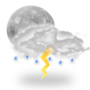 Przejściowe lekkie opady deszczu, możliwe wyładowania atmosferyczne Przejściowe lekkie opady deszczu, możliwe wyładowania atmosferyczne